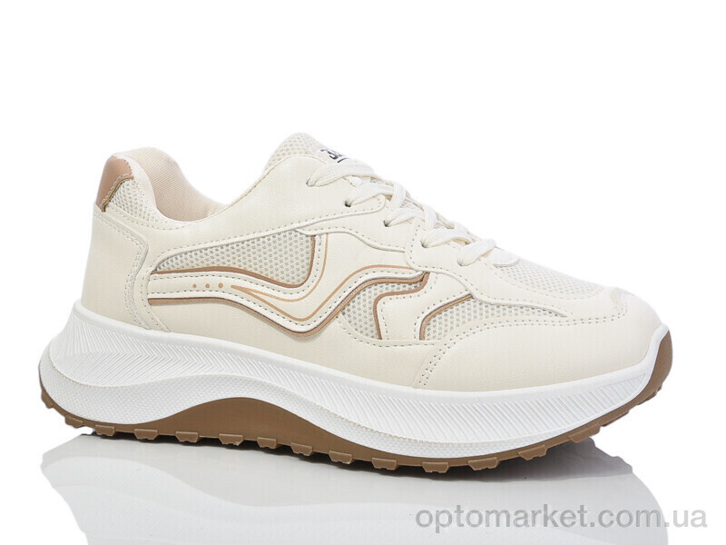 Купить Кросівки жіночі 979-006 Xifa бежевий, фото 1