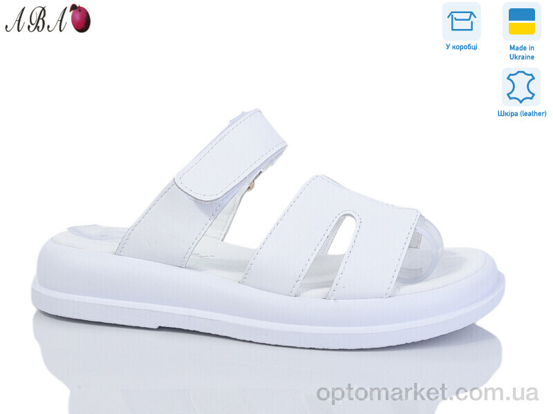 Купить Шльопанці жіночі 98-32 Tamei білий, фото 1