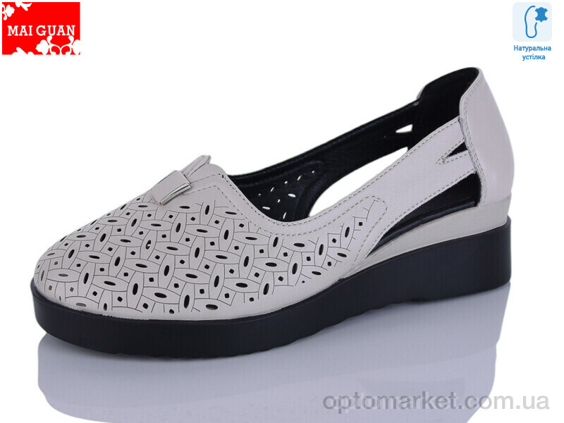 Купить Туфлі жіночі 9802-1 Maiguan бежевий, фото 1