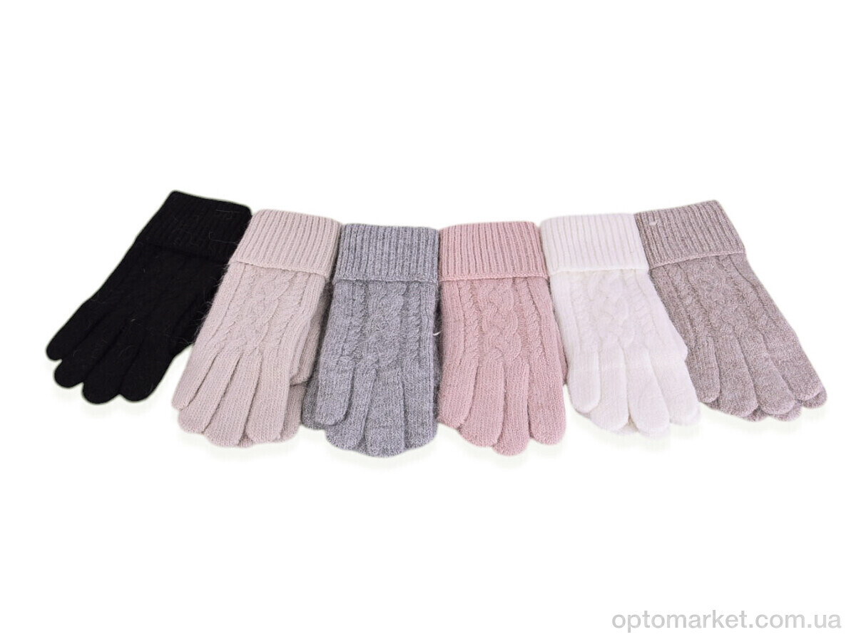 Купить Рукавички жіночі 9803 mix Henu мікс, фото 1