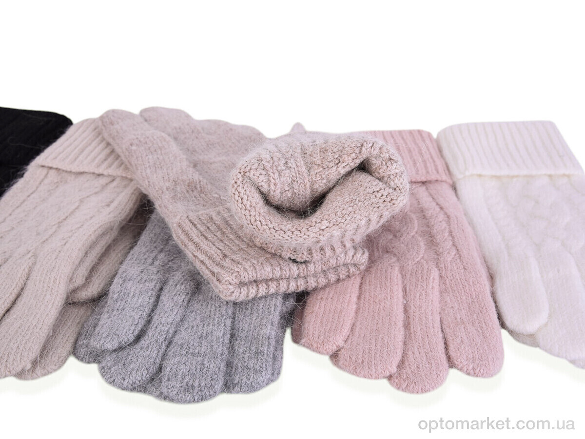 Купить Рукавички жіночі 9803 mix Henu мікс, фото 2