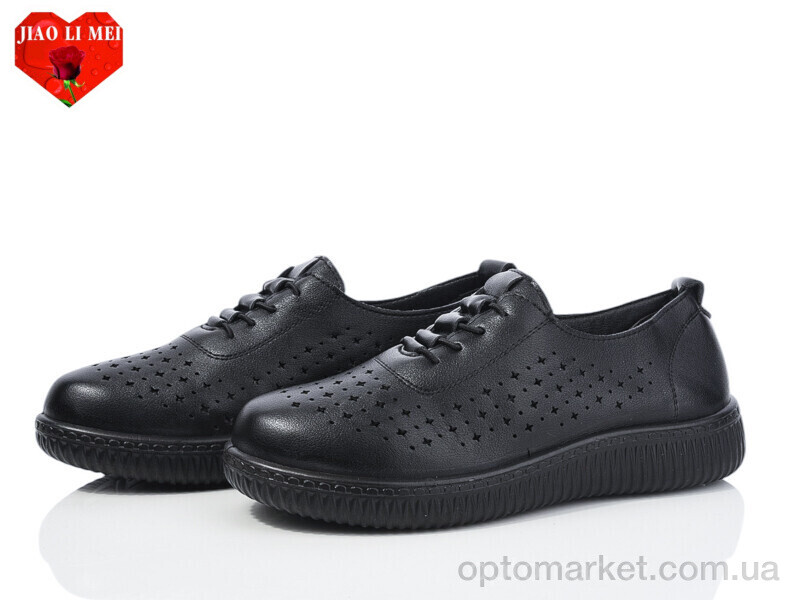 Купить Туфлі жіночі 981-1 Jiao Li Mei чорний, фото 1