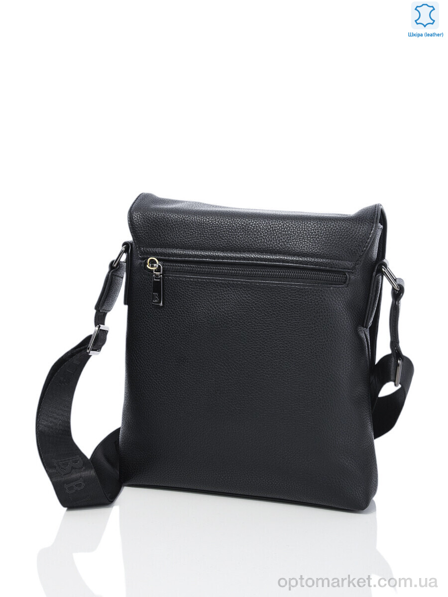 Купить Сумка чоловіча 98161 black B.L.Shijia чорний, фото 2