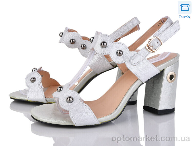 Купить Босоніжки жіночі 983-5 Carona срібний, фото 1