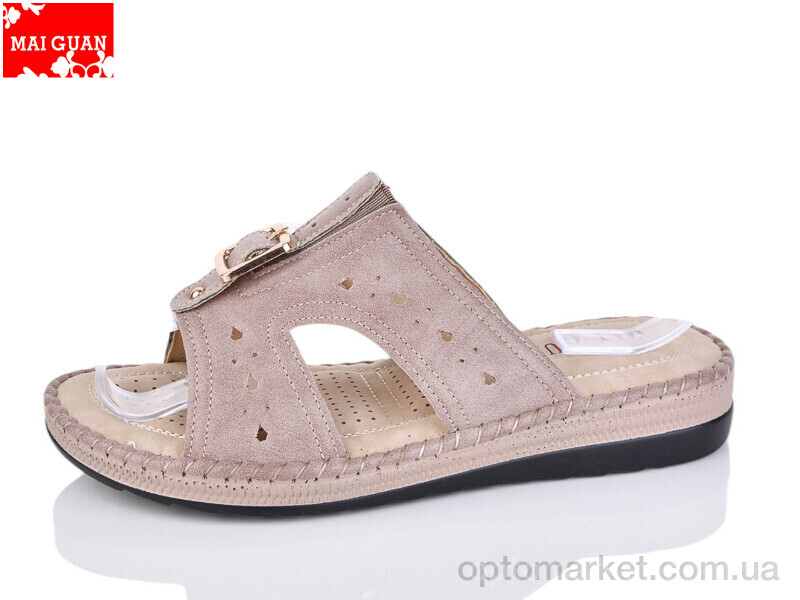 Купить Шльопанці жіночі 983-6 Maiguan коричневий, фото 1