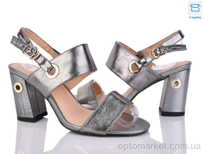 Купить Босоніжки жіночі 985-4 Carona графіт, фото 1