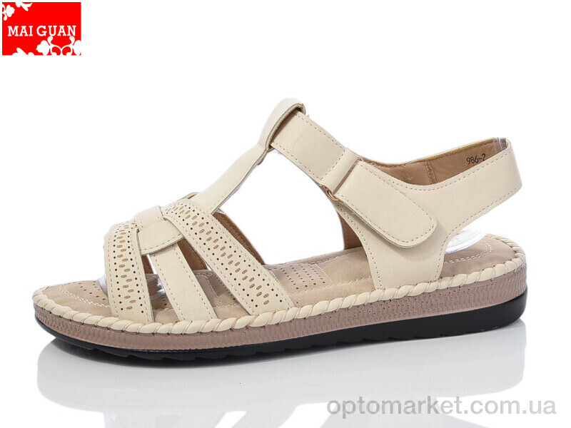 Купить Босоніжки жіночі 986-2 Maiguan бежевий, фото 1