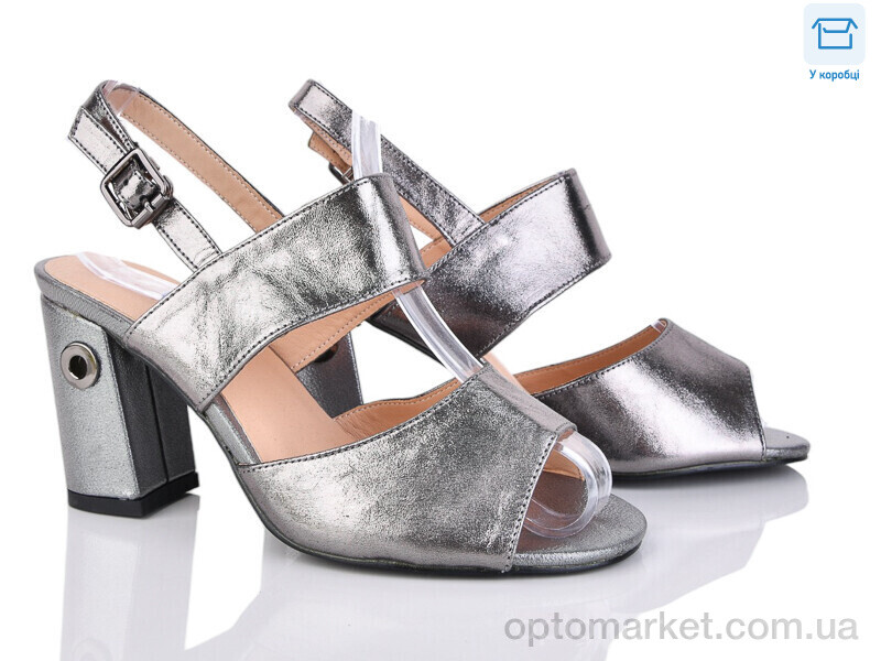 Купить Босоніжки жіночі 986-4 Carona графіт, фото 1