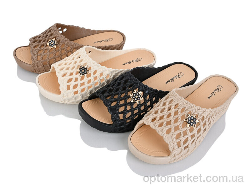 Купить Шльопанці жіночі 9863 mix Lion-Lu мікс, фото 1