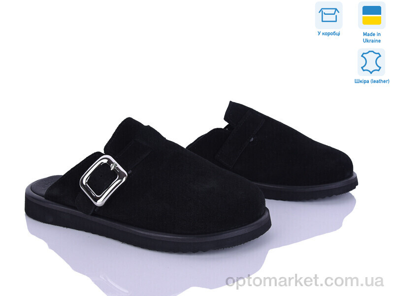 Купить Шльопанці жіночі 989-1A Ailinda чорний, фото 1