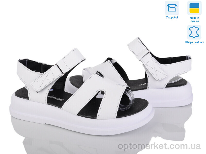 Купить Босоніжки жіночі 99-12-32 Tamei білий, фото 1