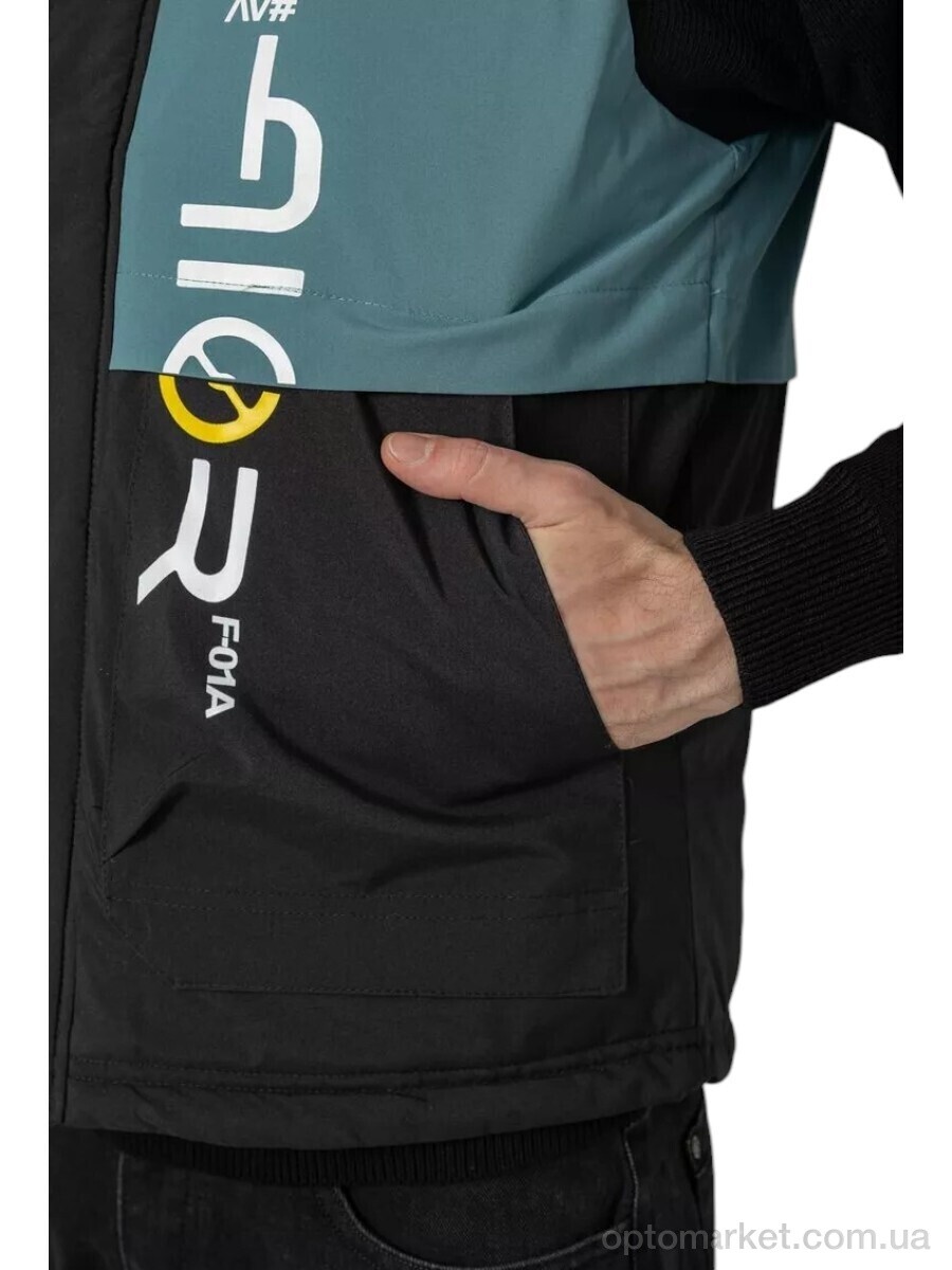 Купить Жилетка чоловічі 99006 черный Massmag чорний, фото 2