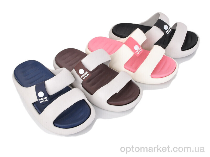 Купить Шльопанці жіночі 9918 mix Lion-Lu мікс, фото 1