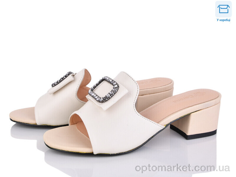 Купить Шльопанці жіночі 997-2 Carona бежевий, фото 1