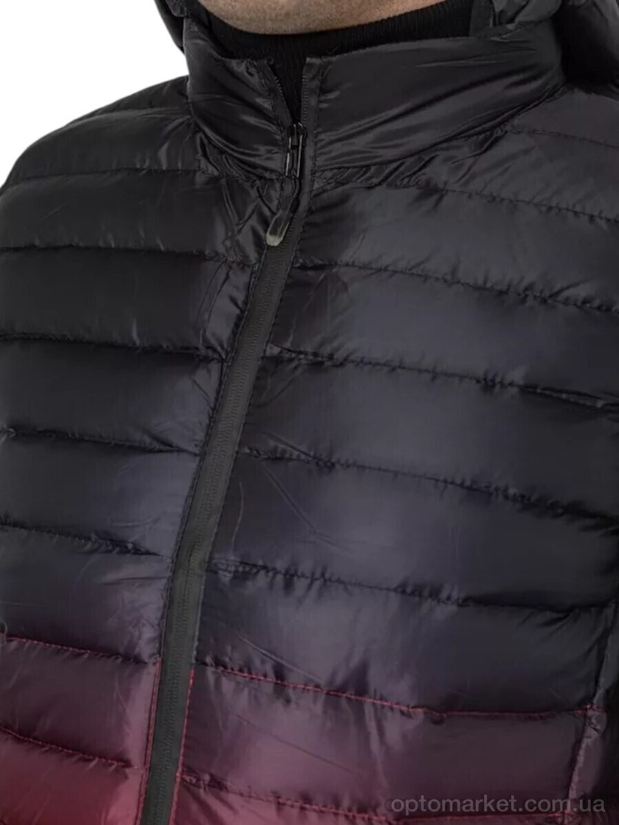 Купить Жилетка чоловічі 999 чорно-червоний Massmag чорний, фото 4