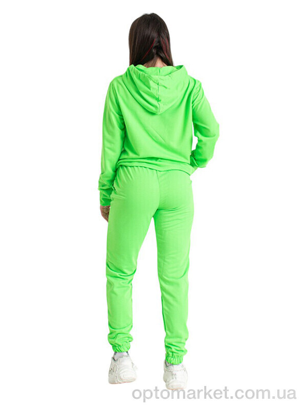 Купить Спортивний костюм жіночі 9991-7 Massmag зелений, фото 3