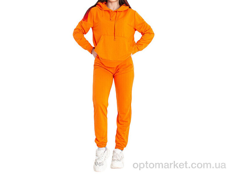Купить Спортивний костюм жіночі 9991-8 Massmag помаранчевий, фото 1