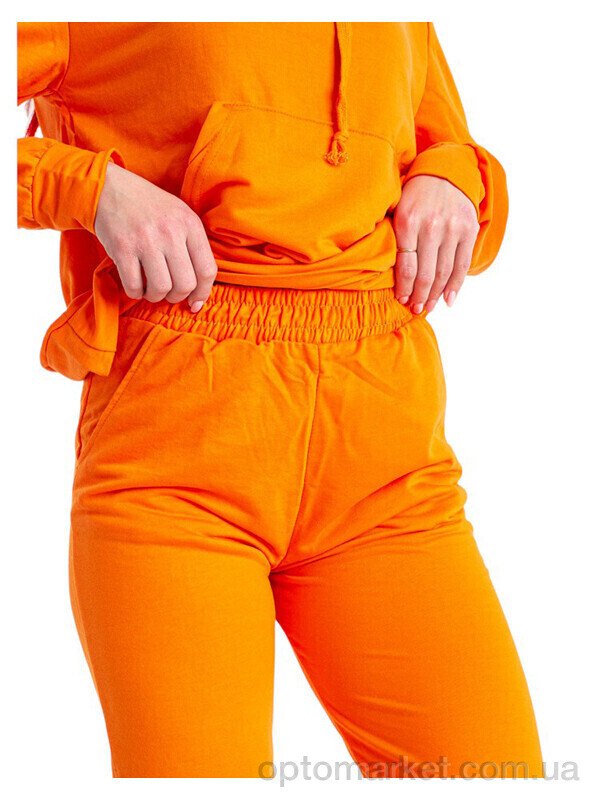 Купить Спортивний костюм жіночі 9991-8 Massmag помаранчевий, фото 4