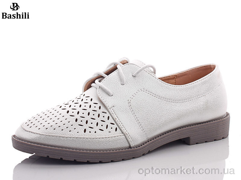 Купить Туфлі жіночі 9YJ195-2 Башили білий, фото 1