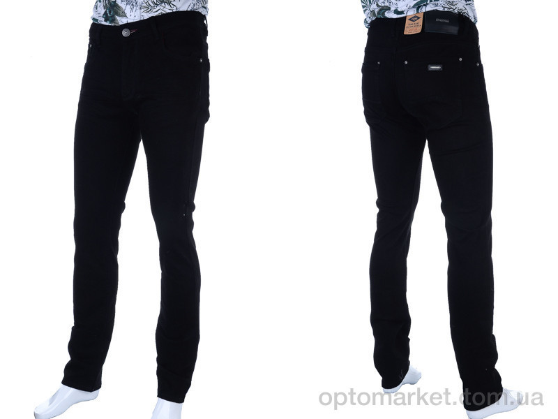 Купить Брюки мужчины A2285 Fang Jeans черный, фото 3
