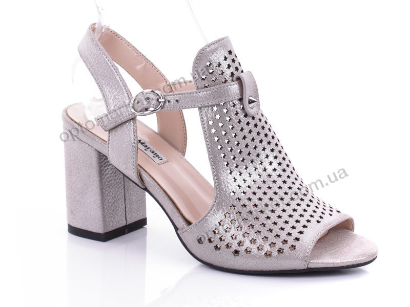 Купить Босоножки женские AD119-4 Lino Marano серебряный, фото 1