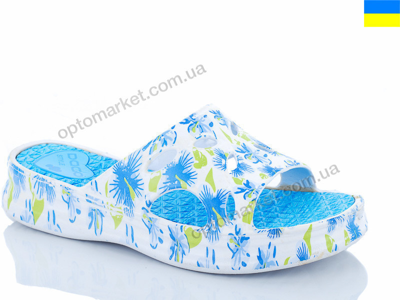 Купить Шлепки женские Dago Ж225 синий Dago белый, фото 1
