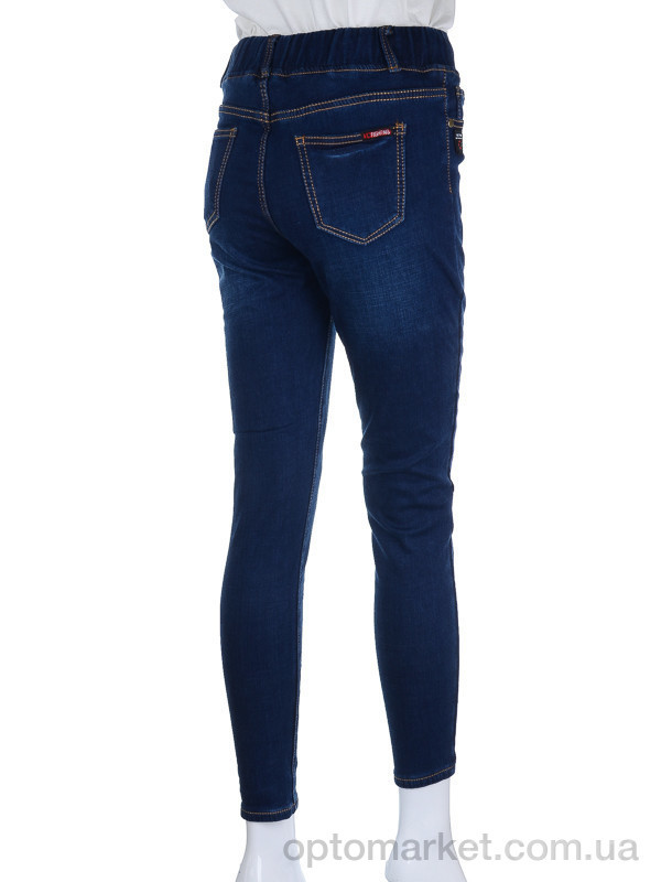 Купить Брюки женские DF591 New jeans синий, фото 2