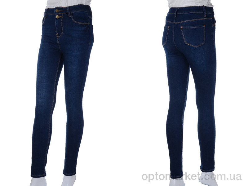 Купить Брюки женские DF611 New jeans синий, фото 3