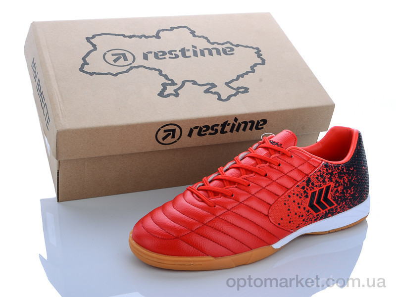 Купить Футбольная обувь мужчины DMB20306 red-black Restime красный, фото 1