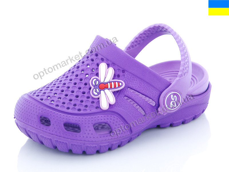 Купить Кроксы детские DS детские кроксы сиренево-сиреневый DS фиолетовый, фото 1