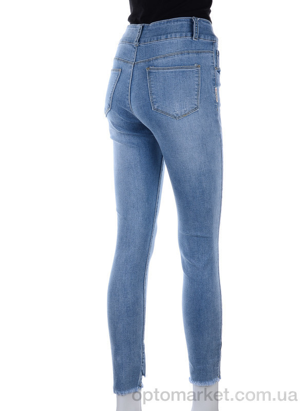 Купить Брюки женские DT617 blue New jeans голубой, фото 2