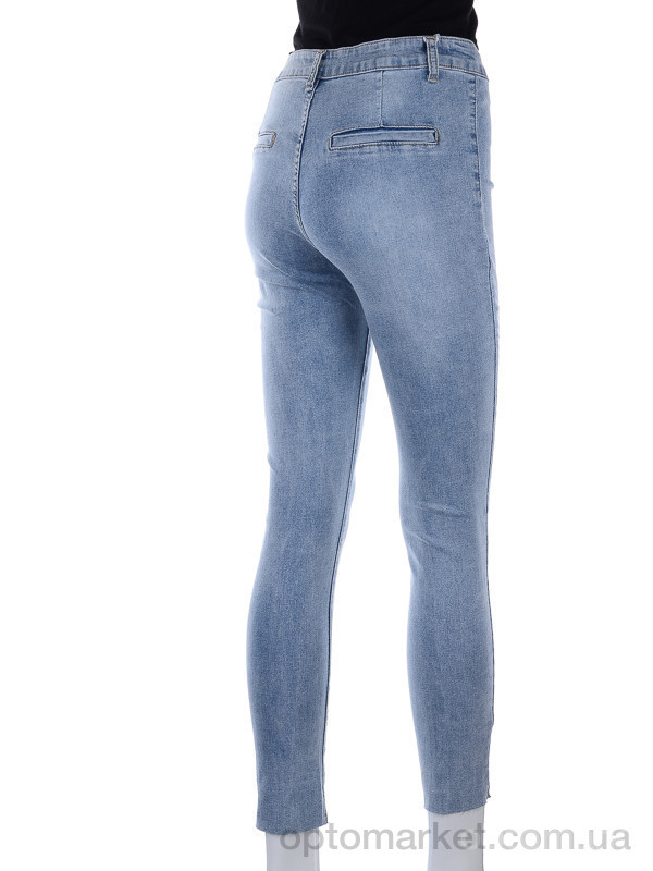 Купить Брюки женские DT622 blue New jeans голубой, фото 2