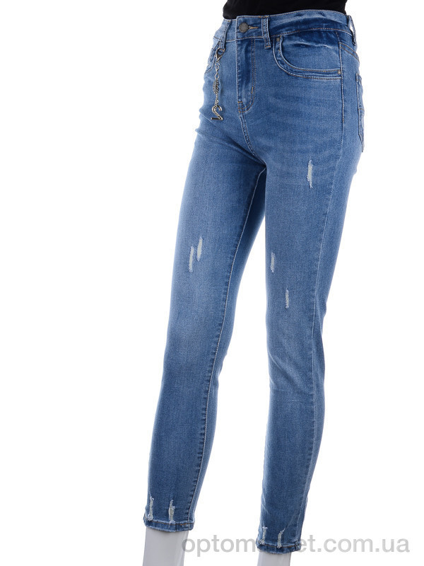 Купить Брюки женские DT623 blue New jeans голубой, фото 1