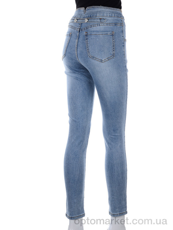 Купить Брюки женские DT624 blue New jeans голубой, фото 2