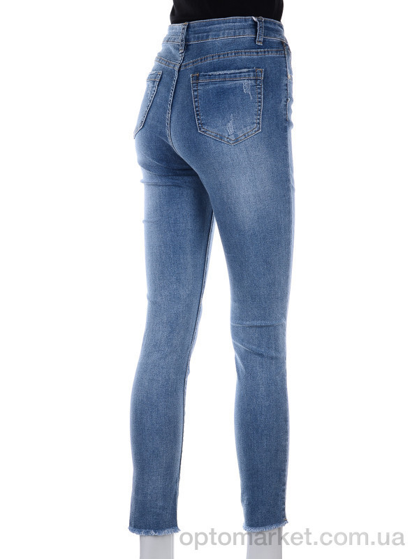 Купить Брюки женские DT625 blue New jeans голубой, фото 2