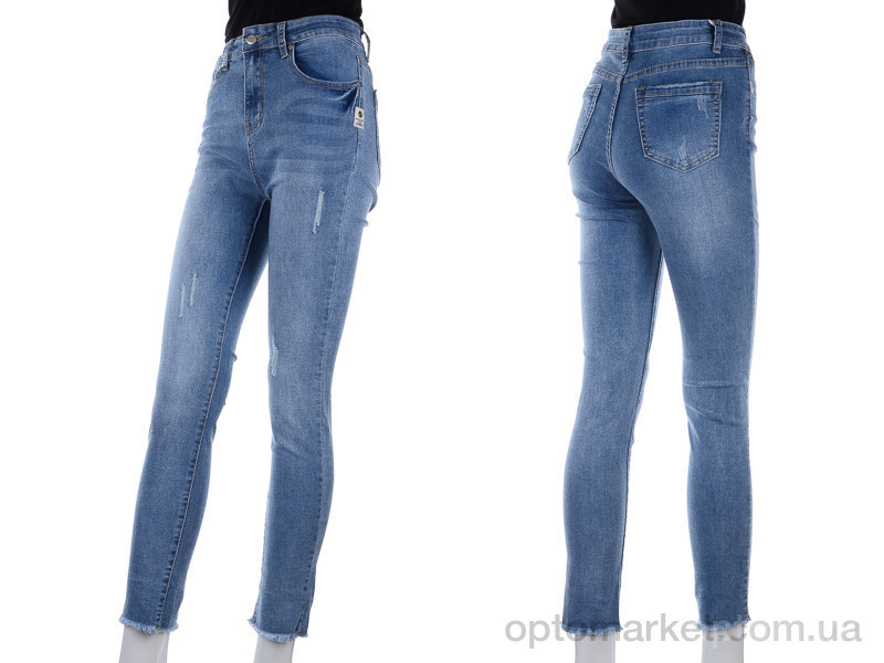 Купить Брюки женские DT625 blue New jeans голубой, фото 3