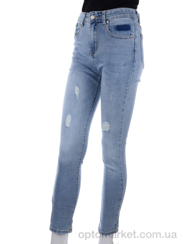 Купить Брюки женские DT627 blue New jeans голубой, фото 1