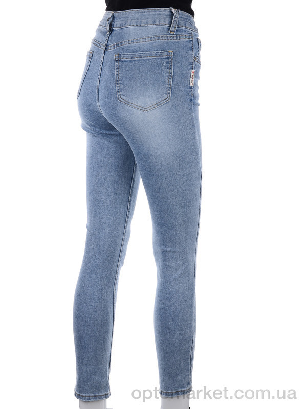 Купить Брюки женские DT627 blue New jeans голубой, фото 2