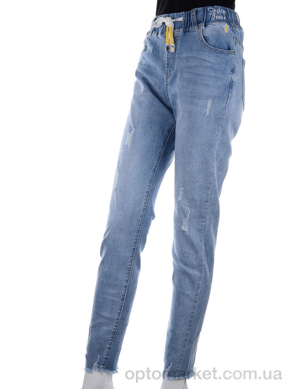 Купить Брюки женские DT630 blue New jeans голубой, фото 1