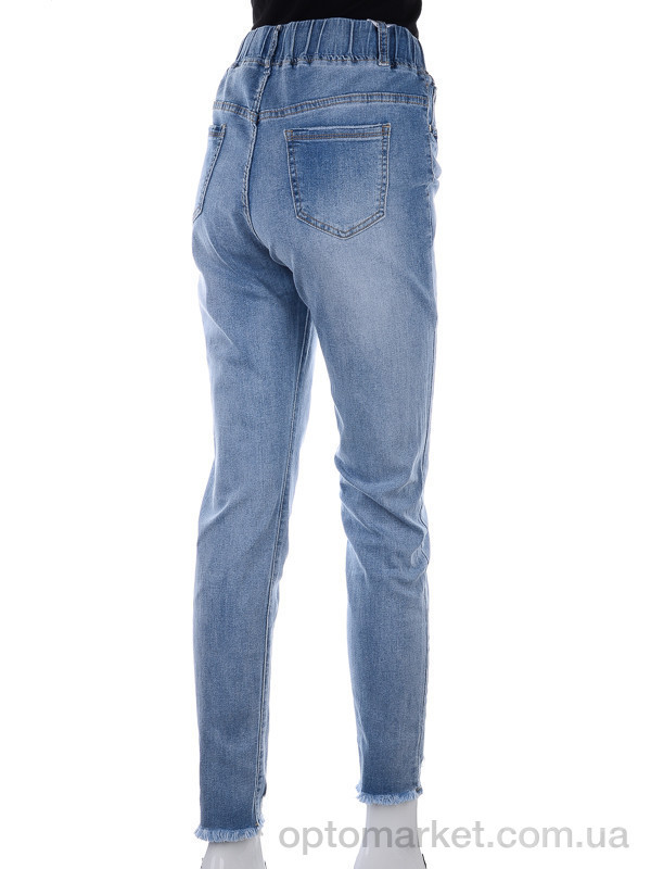 Купить Брюки женские DT630 blue New jeans голубой, фото 2