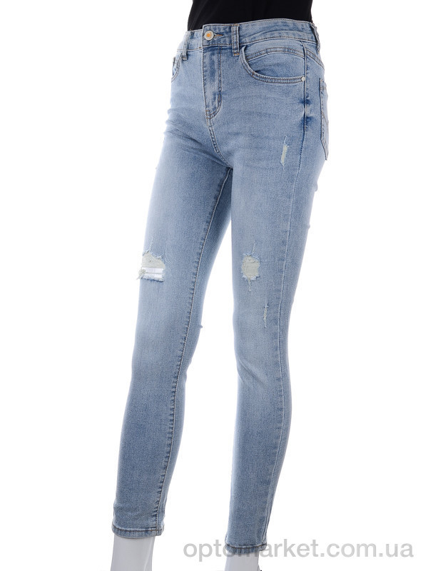 Купить Брюки женские DT637 blue New jeans голубой, фото 1
