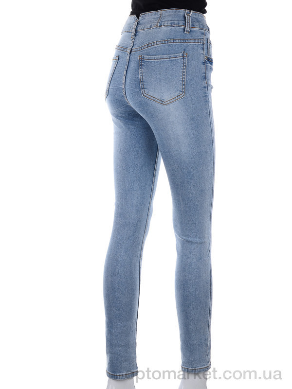 Купить Брюки женские DT644 blue New jeans голубой, фото 2