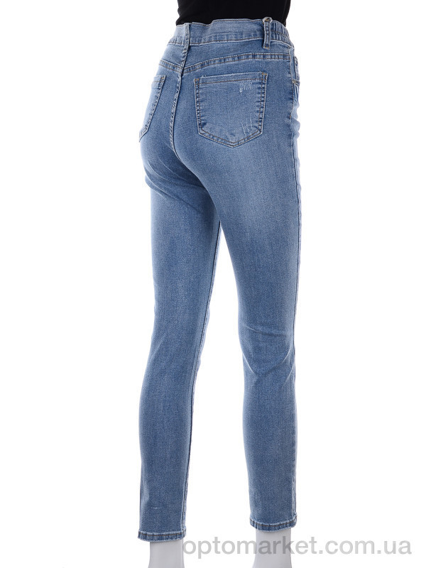 Купить Брюки женские DT645 blue New jeans голубой, фото 2