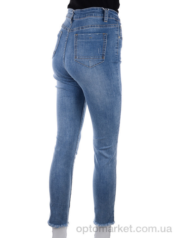 Купить Брюки женские DT646 blue New jeans голубой, фото 2