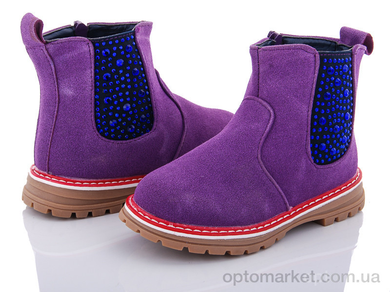 Купить Ботинки детские F2063-4 Xifa kids фиолетовый, фото 1
