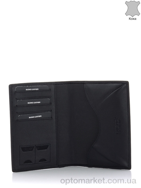Купить Визитница мужская J04-710 black Buonolethar черный, фото 2