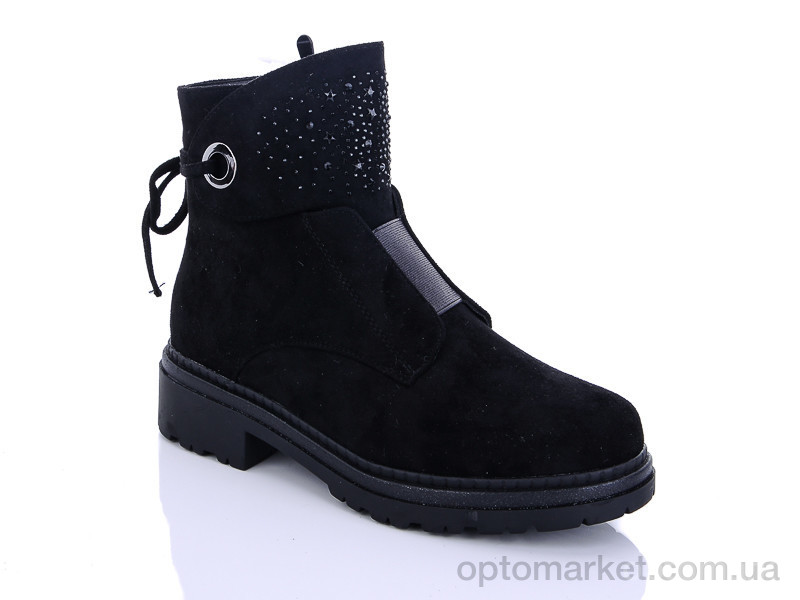 Купить Ботинки женские JZ9307-1 Purlina черный, фото 1