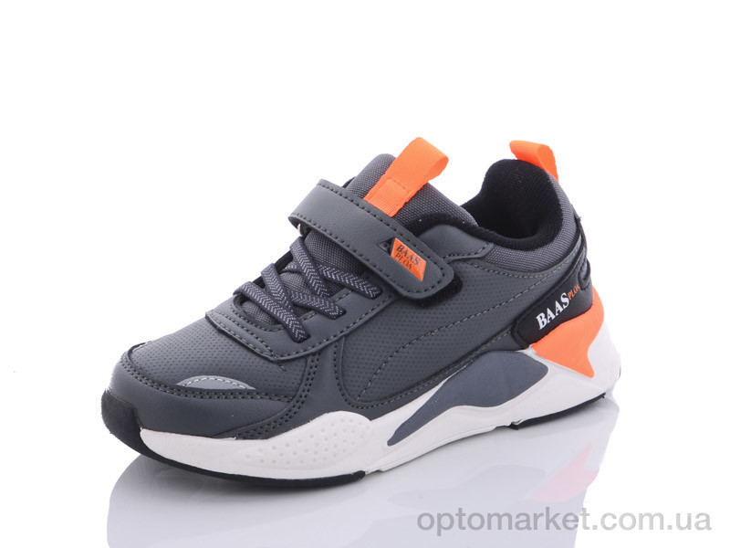 Купить Кроссовки детские K6141-2 Baas серый, фото 1
