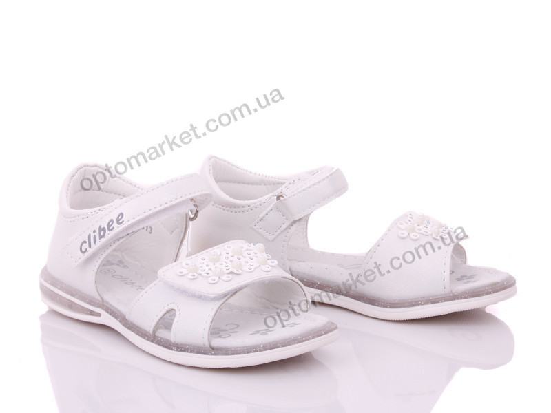 Купить Босоножки детские NK302 bronze Style-baby-Clibee белый, фото 1