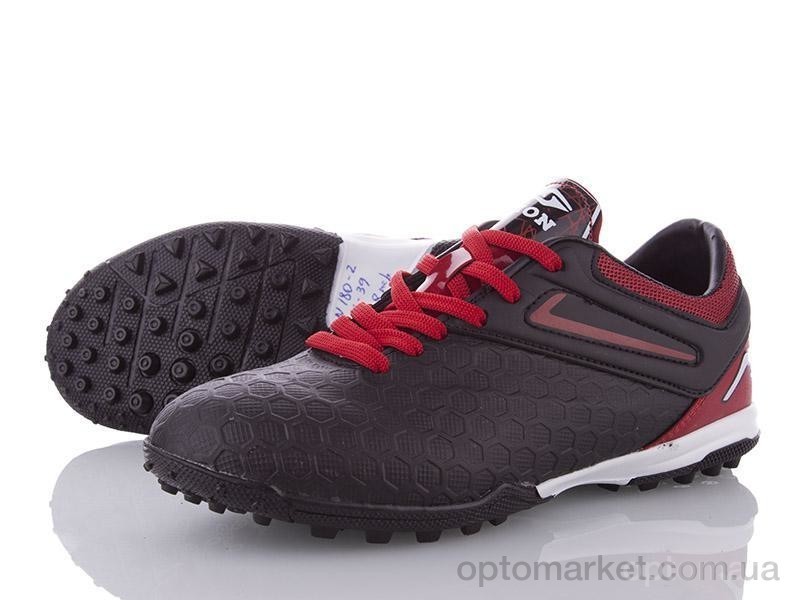 Купить Футбольная обувь детские P1020-black-red Demur черный, фото 1